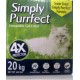 Pet Supplies - Cat Litter - Purrfect  Brand - Scoopable Cat Litter 1 x 20 Kg  / 44.4lbs / MEGA SIZE